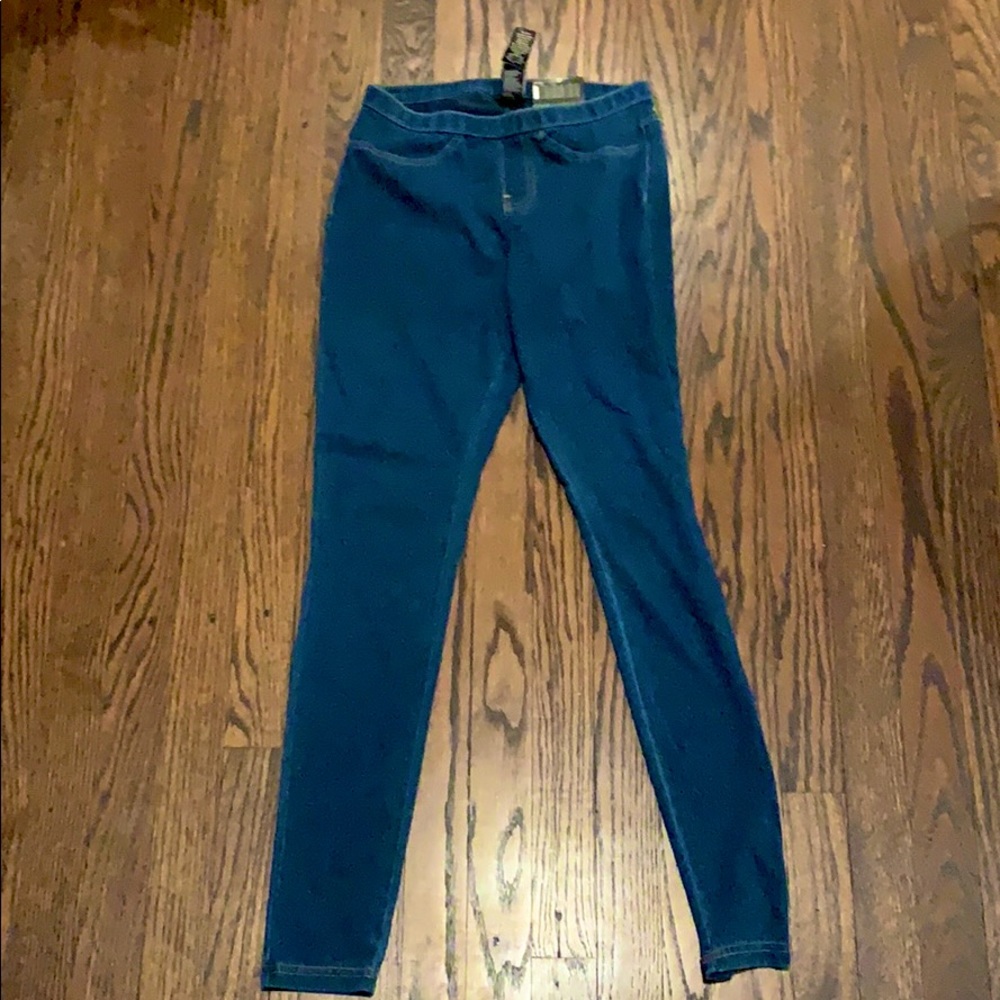 Hue Denim Legging Medium Wash